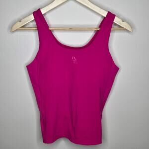 REEBOK Women's Hot Pink Athletic Tank Top Size S